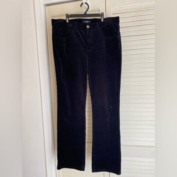 Chaps Black Corduroy Classic Fit Pants Size 12P - Picture 2 of 7